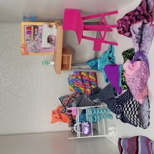 Barbie Sewing Set + Conglomerate Clothing